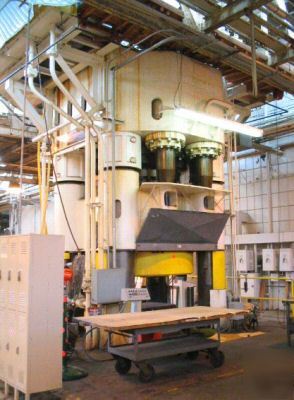 Loewy 6500 ton hydraulic marform press, model h