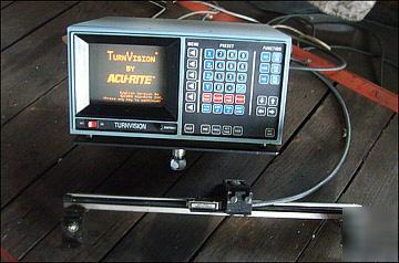 Acu-rite turnvision digital readout system for lathes