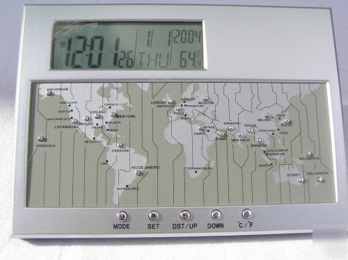 Digital lcd display universal clock