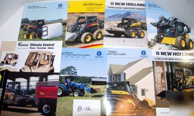 New (9) - new holland brochures - see list/pict.