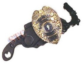 Knife karambit hostage rescue w badge holder w chain