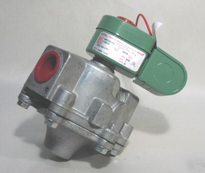 New asco JB821453 n.o. fuel gas solenoid valve 1 in npt 