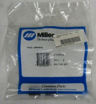 Miller 132529 pad, brake 2-pack