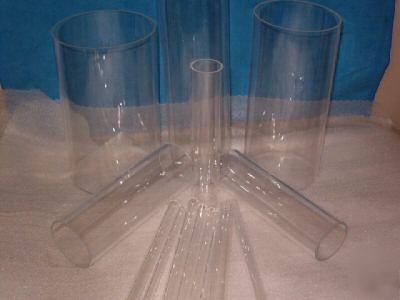 Round acrylic tubes 5 x 4-3/4 (72