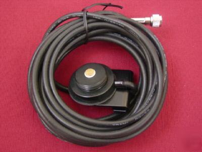 Nmo mobile antenna trunk mount w/mini uhf (black)