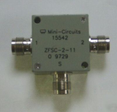 Mini-circuits zfsc-2-11 10 to 2000MHZ splitter/combiner