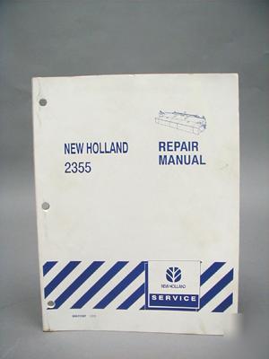 New holland repair manual 2355
