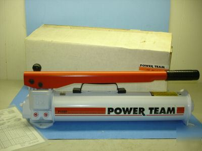 New power team 159D two speed hydraulic hand pump