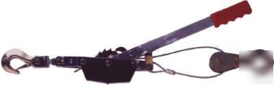 721603 2 ton, galvanized cable puller, air-craft cable