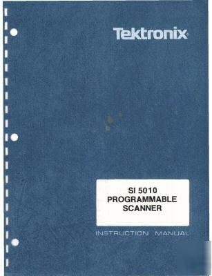 Tek tektronix SI5010 si-5010 opertion & service manual