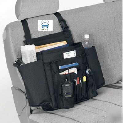 Uncle mike's police patrol seat gear organizer bag