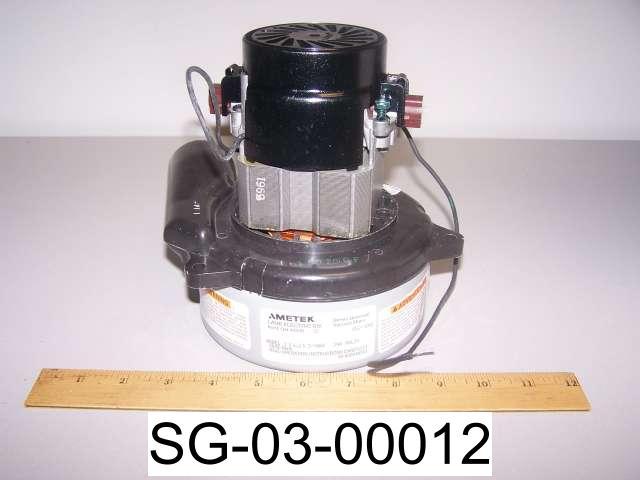 Ametek 116213-00 vacuum motor universal 2 stage 