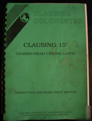 Clausing colchester 15