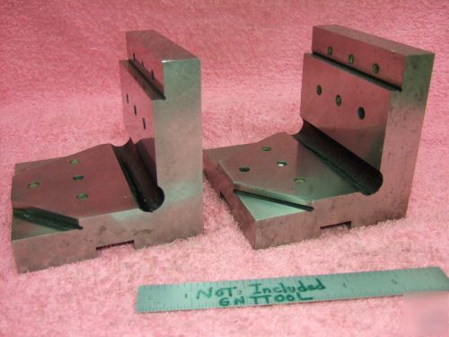 Angle plate matched pair toolmakr hard ground 30*-45*