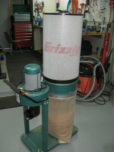 Grizzly G0583 1 hp canister dust collector 