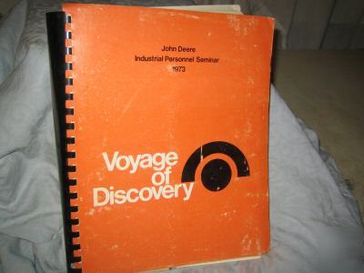 John deere rare collectible voyage of discovery (1973)