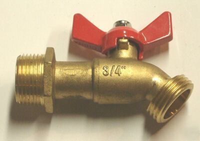 #VA24 - cast brass boiler drain 3/4