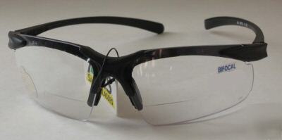 Apex safety glasses bifocal readers avis clear 2.5