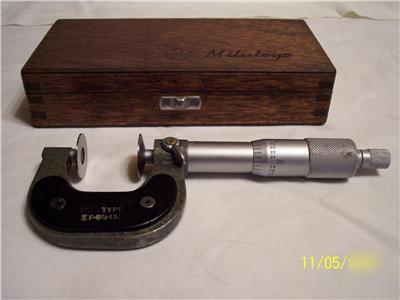 Mti disc micrometer 0-1