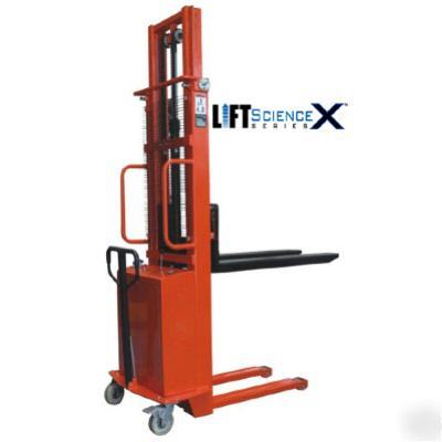 New pallet stacker walkie forklift forklifts stackers
