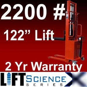 New pallet stacker walkie forklift forklifts stackers