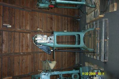 Used commercial box making equipment- single stayer