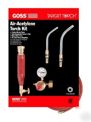New goss air acetylene torch kit - brand kx-3B