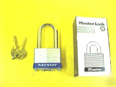 New master lock #1 padlock 1LF blue 1-1/2