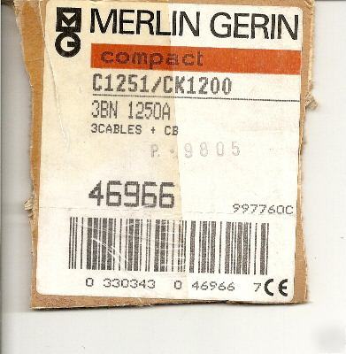Merlin gerin 46966 circuit breaker lug kit 