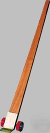 5' wood handle prylever bar, pry bar