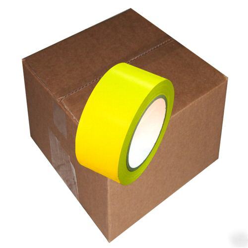 9 rolls of yellow cvt-636 vinyl tape 2