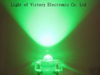 New 300 round head green flux led lamp 11,000MCD f/r Â Â 