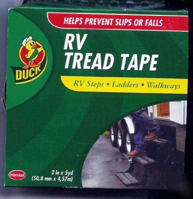 Rv tread tape prevent slips on steps, ladders, walkways
