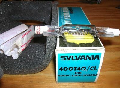 Sylvania ehr 400T4Q/cl 400W 120V lamp stage studio bulb