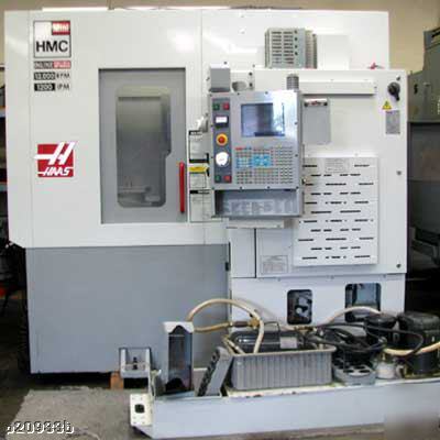 2003 haas mini-hmc horizontal machining center cnc mill