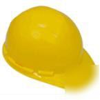 6 pt. titanium ratchet suspension hard hat yellow