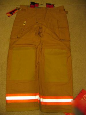 New securitex turn out / bunker gear pants 34X32