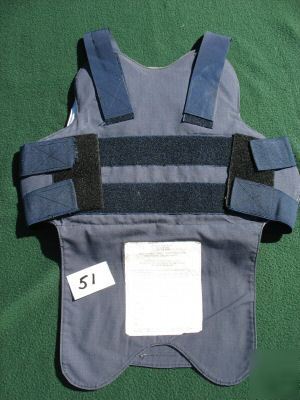 Top-line bullet proof vest level ii body armor sml (51)