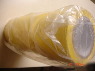 Lot yellow color aisle hazard marking tape (4