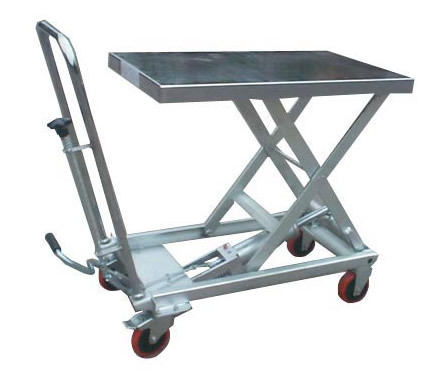 660LB cap stainless steel hydraulic lift table 11 - 36