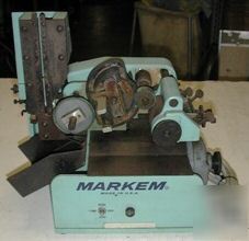 Markem 146A round surface marking machine for wire