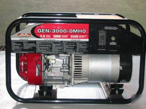 Mi-t-m generator 3000 watts honda engine portable