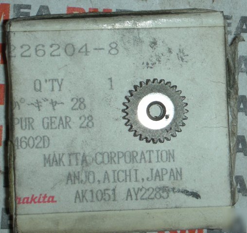 New 226204-8 makita spur gear 