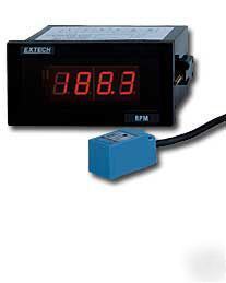 Extech 461950 1/8 din panel tachometer