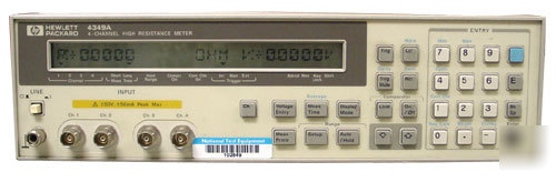 Hp 4349A 4 channel high resistance meter