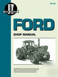 I&t shop manual fo-45 for ford tw-5, tw-15, tw-25, TW35