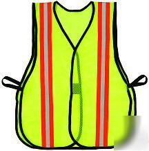 12 traffic police construction safety vest vests lime 