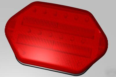 Magnetic led highway safety light (red color)
