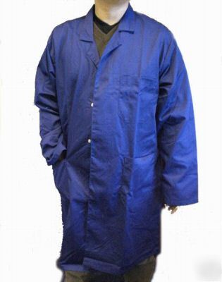 Navy lab work warehouse medical doctor coat - 2XL