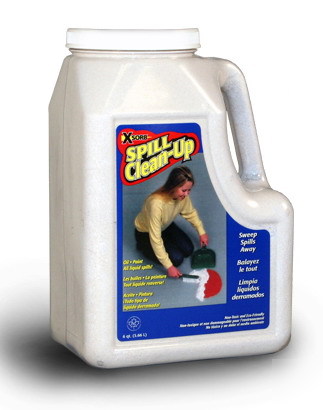 Xsorb spill clean up super absorbent case 2-6 qt. btls